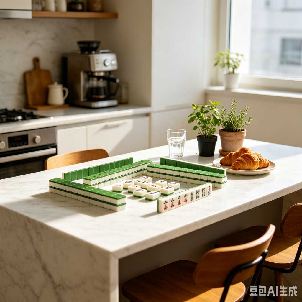 colorful mahjong score chips